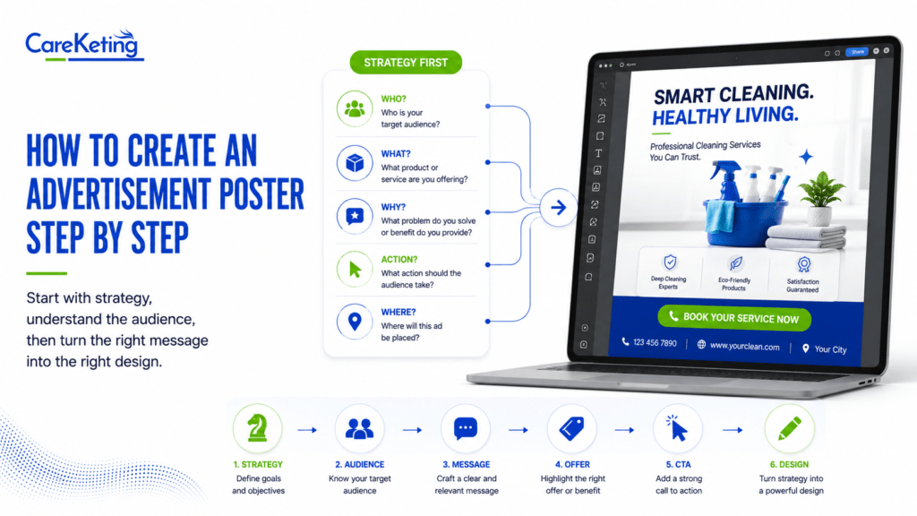 how to create an advertisement poster