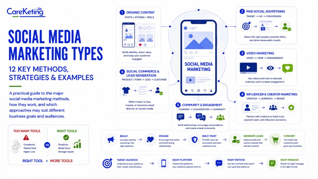 social media marketing types